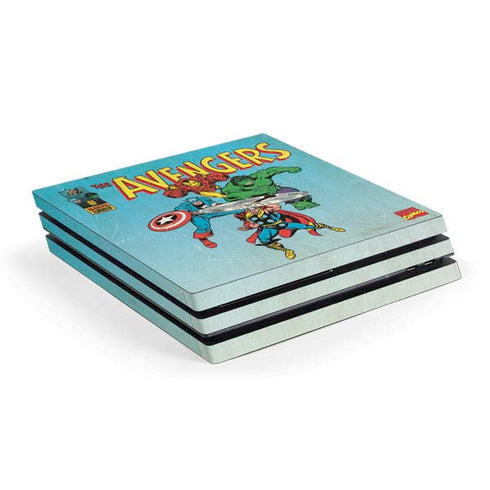 Marvel Classic Comics The Avengers  PlayStation PS4 Skins
